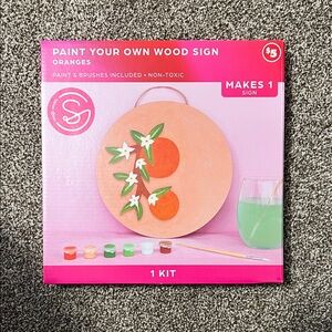 Paint Your Own Wood Sign Kit